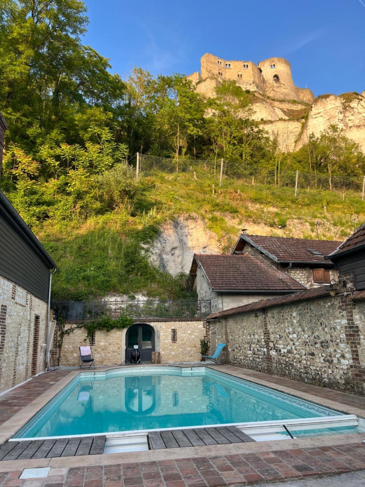 Villa Du Vieux Chateau Les Andelys Exterior foto